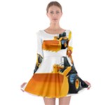 937h 1 955n 2 955n 1 932 1 Long Sleeve Skater Dress