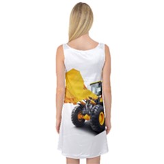 Sleeveless Satin Nightdress Back Sleeveless Satin Nightdress Back