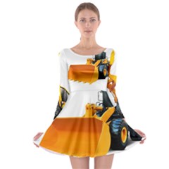 Long Sleeve Skater Dress 