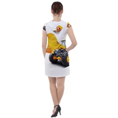 Drawstring Hooded Dress 