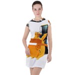 937h 1 955n 2 955n 1 932 1 Drawstring Hooded Dress