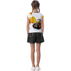 Kids  Raglan Cap Sleeve T-Shirt 
