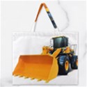 Zipper Large Tote Bag 