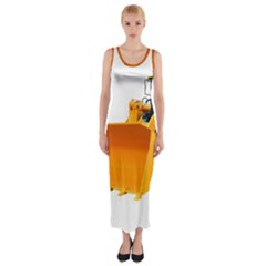 Fitted Maxi Dress 
