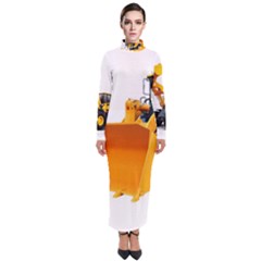 Turtleneck Maxi Dress 
