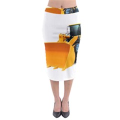 Midi Pencil Skirt 