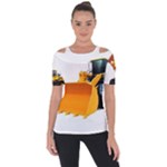 937h 1 955n 2 955n 1 932 1 Shoulder Cut Out Short Sleeve Top