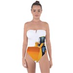 937h 1 955n 2 955n 1 932 1 Tie Back One Piece Swimsuit