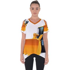 Cut Out Side Drop T-Shirt 