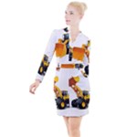937h 1 955n 2 955n 1 932 1 Button Long Sleeve Dress