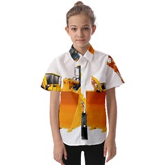 Kids  Short Sleeve Shirt 