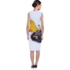 Sleeveless Velvet Midi Dress 