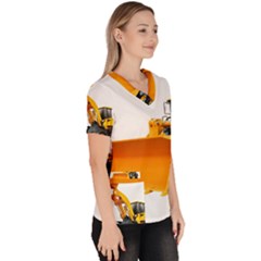 Women s V-Neck Scrub Top 