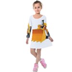 937h 1 955n 2 955n 1 932 1 Kids  Long Sleeve Velvet Dress