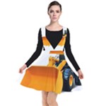 937h 1 955n 2 955n 1 932 1 Plunge Pinafore Dress