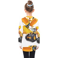 Kids  Double Breasted Button Coat 