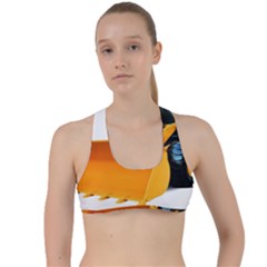 Criss Cross Racerback Sports Bra 