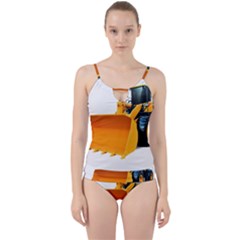 Cut Out Top Tankini Set 