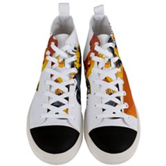 Men s Mid-Top Canvas Sneakers 