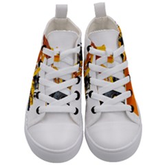 Kids  Mid-Top Canvas Sneakers 