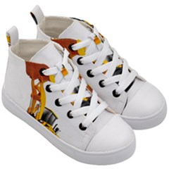 Kids  Mid-Top Canvas Sneakers 