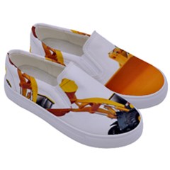 Kids  Canvas Slip Ons 