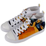 937h 1 955n 2 955n 1 932 1 Women s Mid-Top Canvas Sneakers