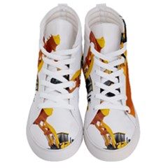 Men s Hi-Top Skate Sneakers 