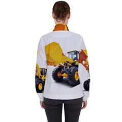 Women s High Neck Windbreaker 