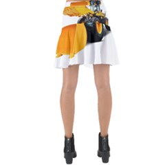 Wrap Front Skirt 