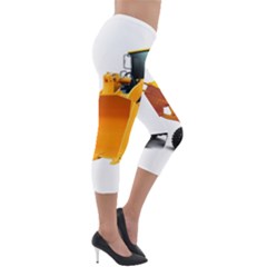Lightweight Velour Capri Leggings  
