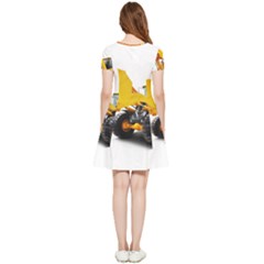 Inside Out Cap Sleeve Dress 