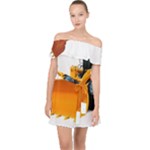 937h 1 955n 2 955n 1 932 1 Off Shoulder Chiffon Dress