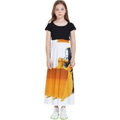 Kids  Flared Maxi Skirt 