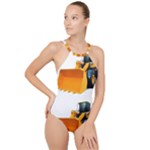 937h 1 955n 2 955n 1 932 1 High Neck One Piece Swimsuit