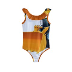 Kids  Frill Swimsuit 