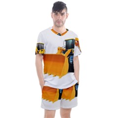 Men s Mesh T-Shirt and Shorts Set 