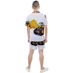 Men s Mesh T-Shirt and Shorts Set 