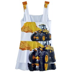 Kids  Layered Skirt Swimsuit 