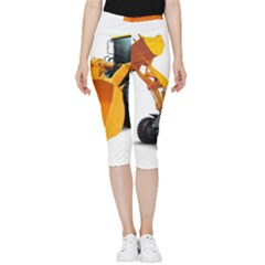Inside Out Lightweight Velour Capri Leggings  