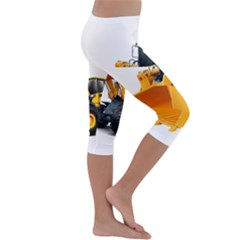Kids  Lightweight Velour Capri Leggings  