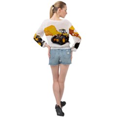 Banded Bottom Chiffon Top 