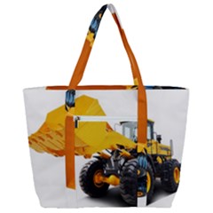 Zip Up Canvas Bag 
