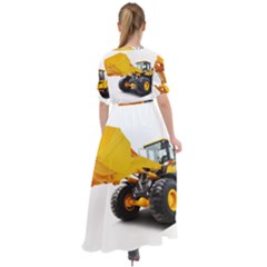 Waist Tie Boho Maxi Dress 