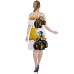 Cut Out Shoulders Dress 
