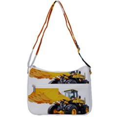 Zip Up Shoulder Bag 