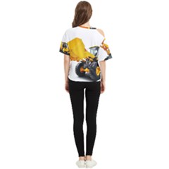 One Shoulder Cut Out T-Shirt 