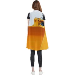 Sleeveless Chiffon Waistcoat Shirt 