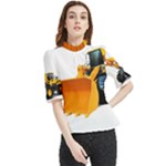 937h 1 955n 2 955n 1 932 1 Frill Neck Blouse