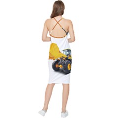 Bodycon Cross Back Summer Dress 